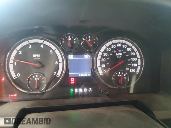 2011 Ram 1500 Big Horn with VIN 1D7RV1CT5BS691043, listed as a Copart auction lot 62079745 with 138,636 mi miles and Salvage title. Bid and sale history available at DreamBid. Image 9.
