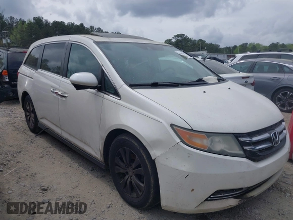 2016 Honda Odyssey EX-L with VIN 5FNRL5H68GB128552, listed as a IAAI auction lot 41947677 with 213,255 mi miles and . Bid and sale history available at DreamBid. Image 1.