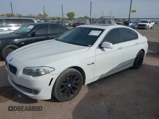 2012 BMW 5 Series 528i with VIN WBAXG5C54CDY28819, listed as a IAAI auction lot 41932578 with 159,350 mi miles. Bid and sale history available at carsss.com. Image 2.