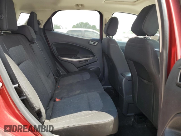 2021 Ford EcoSport SE with VIN MAJ3S2GE7MC449092, listed as a Copart auction lot 62595175 with 92,760 mi miles and Salvage title. Bid and sale history available at DreamBid. Image 11.