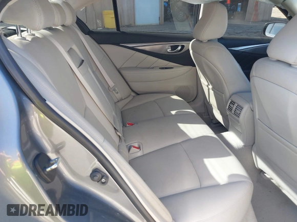 2015 Infiniti Q50 Premium with VIN JN1BV7AP3FM358244, listed as a IAAI auction lot 42063278 with 98,873 mi miles and . Bid and sale history available at DreamBid. Image 8.