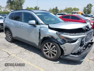 2023 Toyota Corolla Cross XLE with VIN 7MUDAABG8PV049247, listed as a IAAI auction lot 42534018 with 42,571 mi miles and . Bid and sale history available at DreamBid. Image 1.