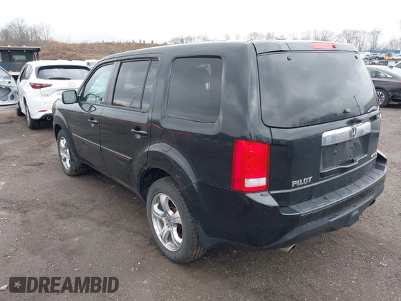 2012 Honda Pilot EX-L with VIN 5FNYF4H57CB068021, listed as a IAAI auction lot 41909996 with 253,542 mi miles and . Bid and sale history available at carsss.com. Image 3.