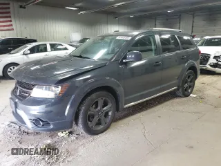 2018 Dodge Journey Crossroad z VIN 3C4PDDGG2JT430792, wystawiony jako Copart lot #54448495 z przebiegiem 115 911 mil mil oraz Czysty tytuł • Clean title. Historia ofert i sprzedaży dostępna na DreamBid. Obrazek 1.