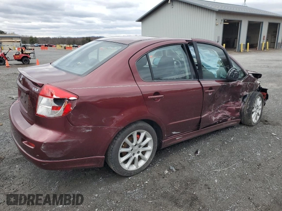 2008 Suzuki SX4 Touring Pkg 2 with VIN JS2YC417885101241, listed as a Copart auction lot 47620805 with 135,194 mi miles and Salvage Title. Bid and sale history available at carsss.com. Image 3.