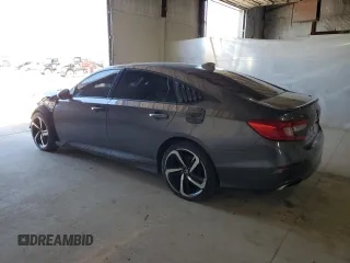 2018 Honda Accord Sedan Sport 1.5T with VIN 1HGCV1F3XJA195186, listed as a Copart auction lot 52838815 with 0 mi miles and Non Repairable. Bid and sale history available at carsss.com. Image 2.