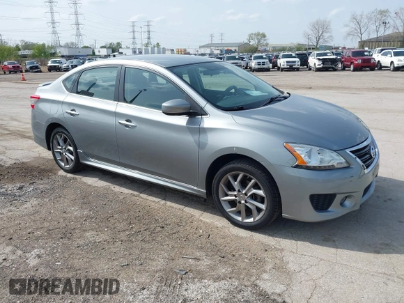 2014 Nissan Sentra SR with VIN 3N1AB7AP1EY332323, listed as a IAAI auction lot 42151780 with 89,915 mi miles and . Bid and sale history available at DreamBid. Image 1.