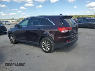2016 Kia Sorento LX with VIN 5XYPGDA58GG001526, listed as a Copart auction lot 72775054 with 186,118 mi miles and Salvage Title. Bid and sale history available at DreamBid. Image 2.