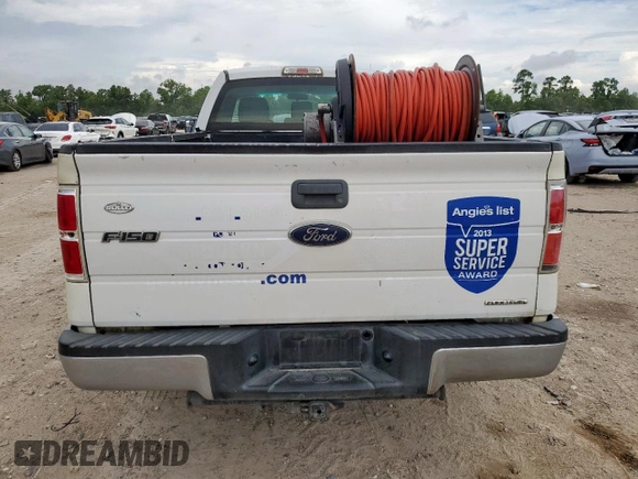 2013 Ford F-150 XL with VIN 1FTNF1CF5DKE46911, listed as a Copart auction lot 62303505 with 201,824 mi miles and Clean title. Bid and sale history available at DreamBid. Image 6.