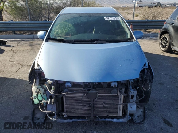 2013 Toyota Prius z VIN JTDKN3DP0D3042773, wystawiony jako Copart lot #52151835 z przebiegiem 98 350 mil mil oraz Szkoda całkowita • Salvage title. Historia ofert i sprzedaży dostępna na DreamBid. Obrazek 5.