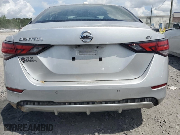 2023 Nissan Sentra SV z VIN 3N1AB8CV3PY221938, wystawiony jako Copart lot #55152145 z przebiegiem 48 786 mil mil oraz Szkoda całkowita • Salvage title. Historia ofert i sprzedaży dostępna na DreamBid. Obrazek 6.