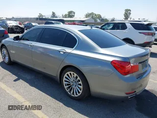 2012 BMW 7 Series 740Li with VIN WBAKB4C50CC576429, listed as a IAAI auction lot 42153378 with 161,168 mi miles and . Bid and sale history available at DreamBid. Image 3.