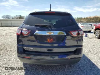 2017 Chevrolet Traverse LS with VIN 1GNKRFED7HJ272555, listed as a Copart auction lot 49005435 with 97,561 mi miles and Salvage Title. Bid and sale history available at DreamBid. Image 6.