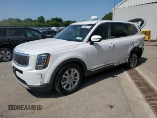 2021 Kia Telluride LX with VIN 5XYP2DHCXMG122704, listed as a Copart auction lot 58553475 with 77,509 mi miles and Salvage title. Bid and sale history available at DreamBid. Image 1.