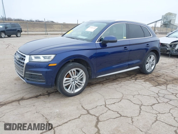 2018 Audi Q5 Prestige with VIN WA1CNAFY2J2062744, listed as a IAAI auction lot 41401459 with 126,097 mi miles. Bid and sale history available at carsss.com. Image 20.