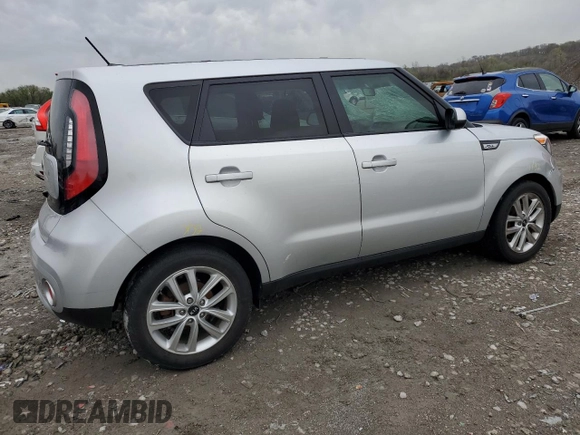 2018 Kia Soul + with VIN KNDJP3A59J7544078, listed as a Copart auction lot 51690445 with 95,624 mi miles and Salvage Title. Bid and sale history available at carsss.com. Image 3.
