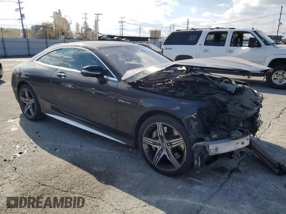 2015 Mercedes-Benz S-Class S 63 AMG with VIN WDDXJ7JB2FA001194, listed as a Copart auction lot 89135965 with 0 mi miles and Salvage Title. Bid and sale history available at carsss.com. Image 4.