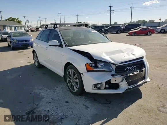 2012 Audi A3 2.0 TDI Premium with VIN WAUBJAFM5CA019709, listed as a Copart auction lot 73855374 with 78,247 mi miles and Salvage Title. Bid and sale history available at carsss.com. Image 11.