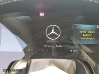 2023 Mercedes-Benz EQS with VIN W1KCG4EB1PA040771, listed as a Copart auction lot 36813574 with 2,661 mi miles. Bid and sale history available at carsss.com. Image 9.