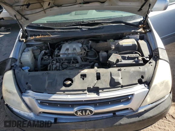 2007 Kia Sedona EX with VIN KNDMB233976116902, listed as a Copart auction lot 71683194 with 229,383 mi miles and Salvage Title. Bid and sale history available at carsss.com. Image 12.