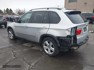 2007 BMW X5 3.0si with VIN 5UXFE43597L017476, listed as a IAAI auction lot 41459147 with 184,494 mi miles. Bid and sale history available at carsss.com. Image 3.