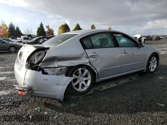 2007 Nissan Maxima 3.5 SL with VIN 1N4BA41E77C862816, listed as a Copart auction lot 88982715 with 151,739 mi miles and Salvage Title. Bid and sale history available at carsss.com. Image 3.