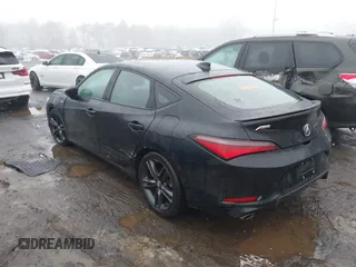 2023 Acura Integra w/A-Spec Package with VIN 19UDE4H35PA026687, listed as a IAAI auction lot 41549935 with 27,834 mi miles and . Bid and sale history available at DreamBid. Image 3.