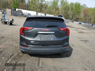 2018 GMC Terrain SLE with VIN 3GKALMEV9JL179204, listed as a Copart auction lot 52967215 with 177,963 mi miles and Salvage Title. Bid and sale history available at carsss.com. Image 6.