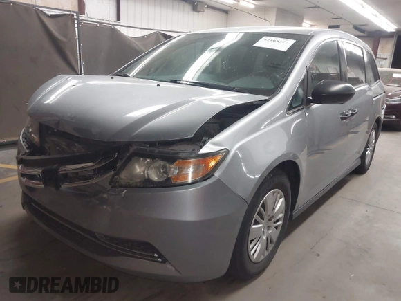 2016 Honda Odyssey LX с VIN 5FNRL5H20GB076833, выставлен на аукционе IAAI как лот 42165171 с пробегом 129 123 миль миль и . История ставок и продаж доступна на DreamBid. Изображение 2.