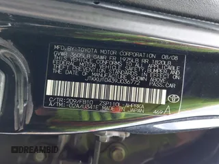 2009 Scion xD with VIN JTKKU10439J036772, listed as a IAAI auction lot 42596056 with 167,019 mi miles and . Bid and sale history available at DreamBid. Image 9.