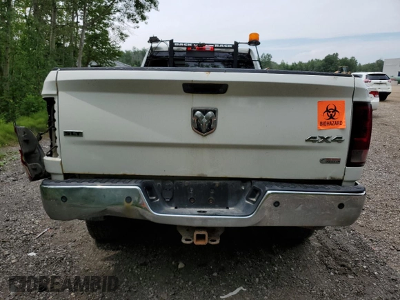 2012 Ram 2500 SLT with VIN 3C6UD5JL8CG260150, listed as a Copart auction lot 61574705 with Not provided miles and Salvage title. Bid and sale history available at DreamBid. Image 6.