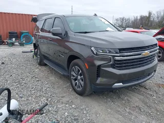 2021 Chevrolet Tahoe LT with VIN 1GNSCNKD7MR439900, listed as a IAAI auction lot 41187590 with 119,131 mi miles and . Bid and sale history available at DreamBid. Image 1.