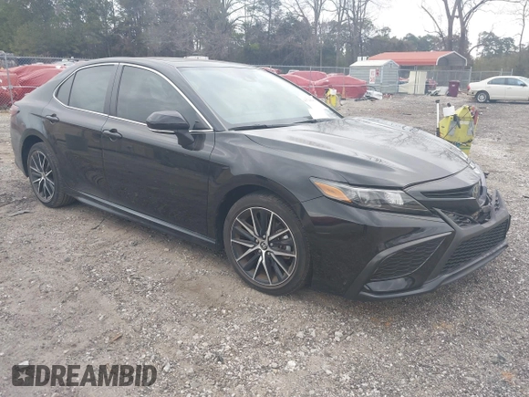2023 Toyota Camry SE with VIN 4T1T11AK1PU774630, listed as a IAAI auction lot 41710289 with 15,385 mi miles. Bid and sale history available at carsss.com. Image 1.