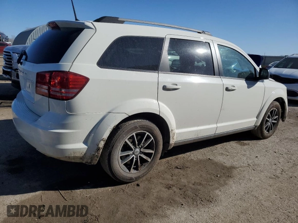 2018 Dodge Journey SE with VIN 3C4PDCAB6JT474429, listed as a Copart auction lot 47387345 with 60,727 mi miles and Salvage Title. Bid and sale history available at DreamBid. Image 3.