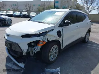 2023 Chevrolet Bolt EUV LT with VIN 1G1FY6S07P4191799, listed as a IAAI auction lot 41414365 with 24,733 mi miles. Bid and sale history available at carsss.com. Image 2.