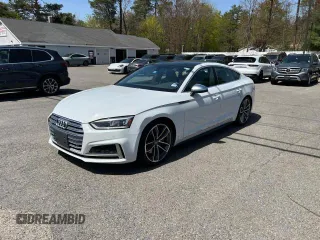 2019 Audi S5 Sportback Premium Plus z VIN WAUB4CF52KA016552, wystawiony jako Copart lot #58973565 z przebiegiem 97 727 mil mil oraz Tytuł czysty. Historia ofert i sprzedaży dostępna na DreamBid. Obrazek 2.