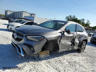 2025 Mercedes-Benz GLA with VIN W1N4N4GB5SJ678699, listed as a Copart auction lot 49816185 with 1,406 mi miles and Non Repairable. Bid and sale history available at carsss.com. Image 1.
