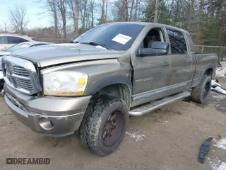 2006 Dodge Ram 2500 SLT with VIN 3D7KS29D96G241618, listed as a IAAI auction lot 41338406 with 222,431 mi miles. Bid and sale history available at carsss.com. Image 2.