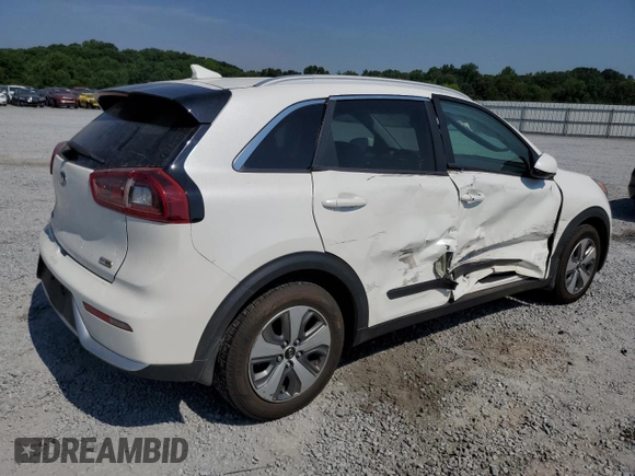 2019 Kia Niro LX with VIN KNDCB3LC0K5239844, listed as a Copart auction lot 59270674 with 86,499 mi miles and Salvage Title. Bid and sale history available at DreamBid. Image 3.
