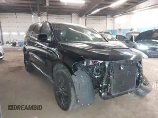2024 Dodge Durango GT Plus z VIN 1C4RDJDG5RC186476, wystawiony jako IAAI lot #41627815 z przebiegiem 5 489 mil mil oraz . Historia ofert i sprzedaży dostępna na DreamBid. Obrazek 1.