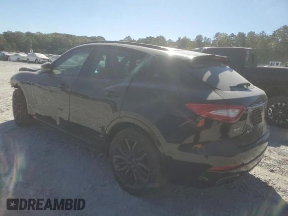 2018 Maserati Levante S GranSport z VIN ZN661YUS6JX297381, wystawiony jako Copart lot #75981804 z przebiegiem Nie podano mil oraz Szkoda całkowita • Salvage title. Historia ofert i sprzedaży dostępna na DreamBid. Obrazek 2.