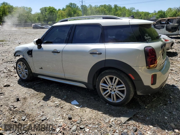 2023 MINI Countryman Cooper S with VIN WMZ83BR0XP3P91056, listed as a Copart auction lot 54699605 with 22,049 mi miles and Salvage title. Bid and sale history available at DreamBid. Image 2.