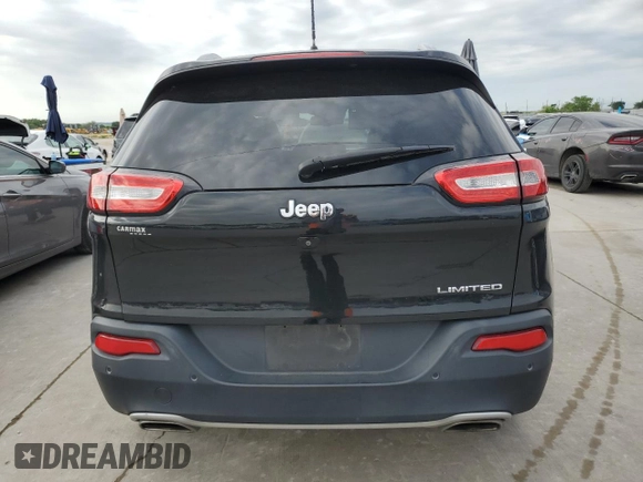2016 Jeep Cherokee Limited with VIN 1C4PJLDS0GW217158, listed as a Copart auction lot 53044934 with 123,077 mi miles and Salvage Title. Bid and sale history available at carsss.com. Image 6.