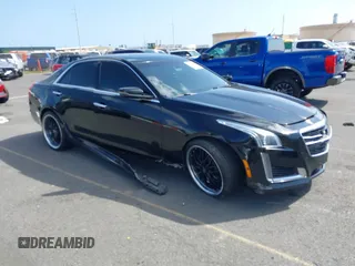 2016 Cadillac CTS Sedan Luxury Collection RWD with VIN 1G6AR5SX8G0167026, listed as a IAAI auction lot 41526996 with 76,612 mi miles. Bid and sale history available at carsss.com. Image 1.