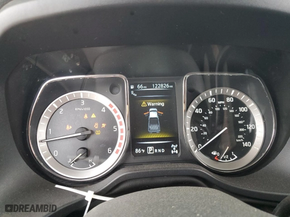 2017 Nissan Titan XD PRO-4X with VIN 1N6BA1F43HN555395, listed as a Copart auction lot 71322364 with 122,826 mi miles and Salvage Title. Bid and sale history available at carsss.com. Image 9.