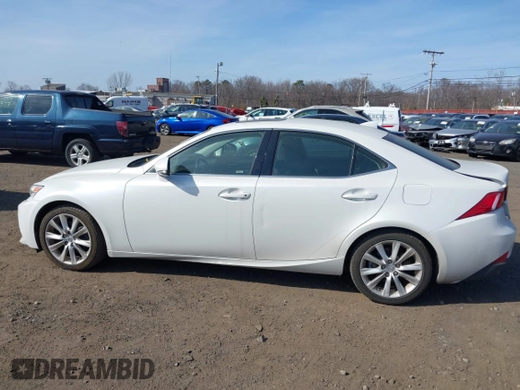 2015 Lexus IS 250 with VIN JTHBF1D23F5071504, listed as a IAAI auction lot 41791660 with 51,031 mi miles and . Bid and sale history available at carsss.com. Image 14.
