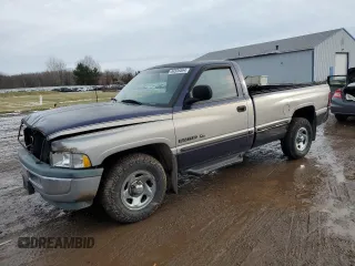 1998 Dodge 1500 with VIN 3B7HC16Y7WM242822, listed as a Copart auction lot 86508864 with 109,254 mi miles and Salvage Title. Bid and sale history available at DreamBid. Image 1.