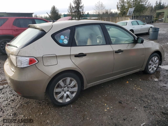 2008 Subaru Impreza Wagon (Natl) i w/Premium Pkg with VIN JF1GH61628H802310, listed as a Copart auction lot 86997574 with 142,823 mi miles and Clean Title. Bid and sale history available at carsss.com. Image 3.