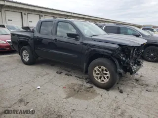 2024 Nissan Frontier PRO-4X with VIN 1N6ED1EK9RN612186, listed as a Copart auction lot 85501314 with 19,613 mi miles and Salvage Title. Bid and sale history available at carsss.com. Image 4.