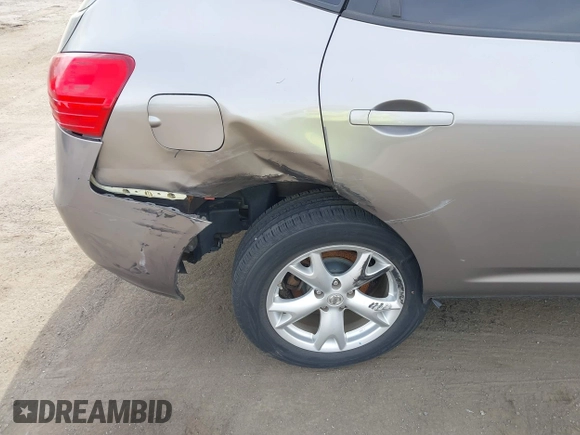 2009 Nissan Rogue S with VIN JN8AS58V19W161161, listed as a IAAI auction lot 41835248 with 174,926 mi miles. Bid and sale history available at carsss.com. Image 6.